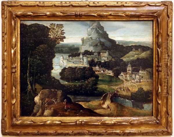 Landscape with S Hieronymus - view 1