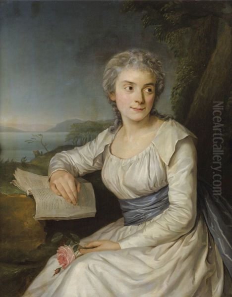 Portrait of Madame la comtesse de Lameth by Adelaide Labille-Guiard