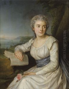Portrait of Madame la comtesse de Lameth by Adelaide Labille-Guiard