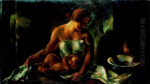 Bath (Family) by Vilmos Aba-Novak