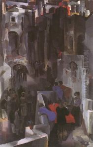 Concert in the Square by Vilmos Aba-Novak