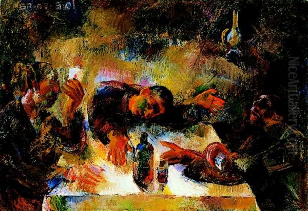 Drinkers (Wine Drinkers) - view 1
