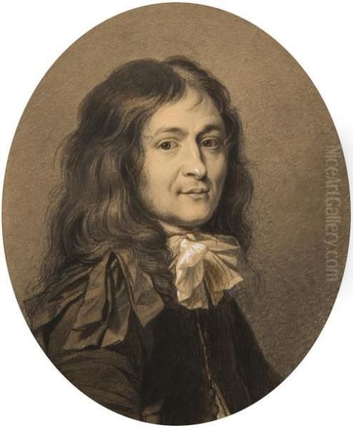 Portrait d'Antoine Paillet (1626-1701), peintre du roi et garde des tableaux de Louis XIV a Versailles - view 1