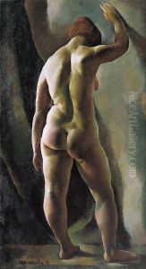 Nude Study by Vilmos Aba-Novak