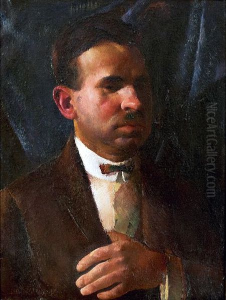 Male Portrait (Portrait of architect Ferenc Marton) - view 1