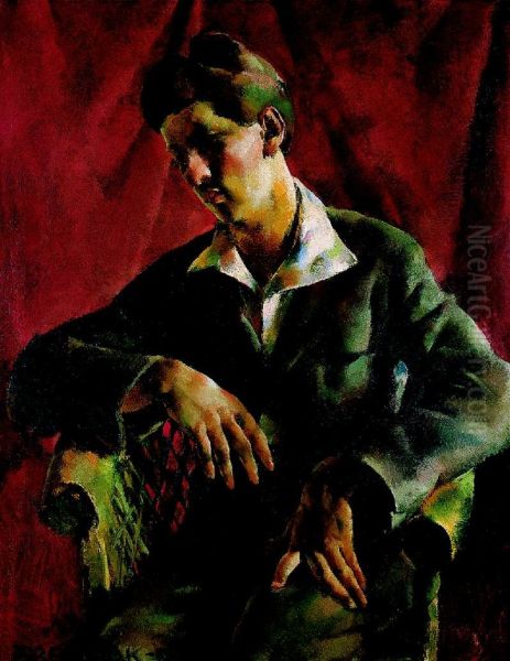 Portrait of Jozsef Hanak - view 1
