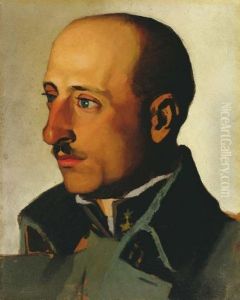 Portrait of Lajos Klinko by Vilmos Aba-Novak