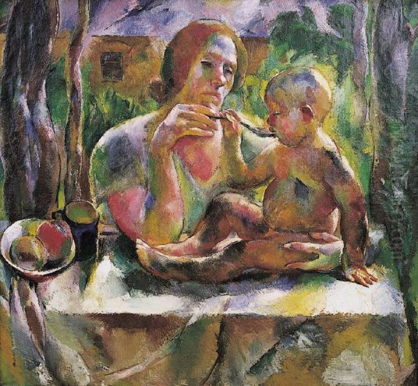 Tea in the Summer Garden (Mother's Son) - view 1