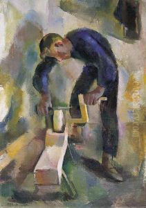 The Grinder by Vilmos Aba-Novak
