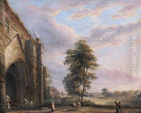 Abbey gateway Reading - view 1