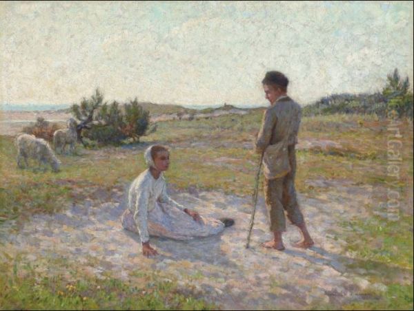 Sur les dunes, Etaples - view 1