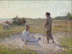 Sur les dunes, Etaples by Henri Le Sidaner