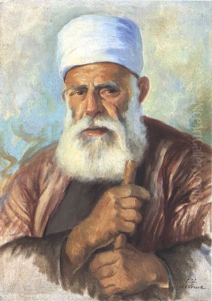 A Druze Sheikh. - view 1
