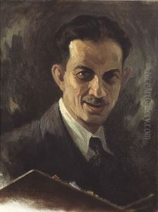 Autoportrait A La Palette.