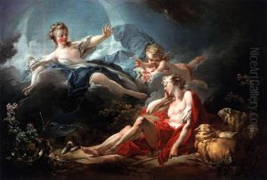 Diana and Endymion by Jean-Honore Fragonard