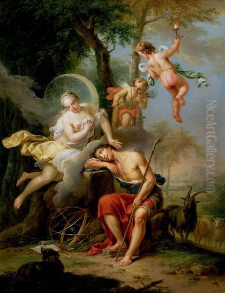 Diana   and  Endymion - view 1