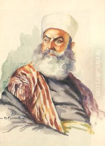 A Druze Sheikh from the Mala'eb Family of Bayssour.