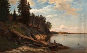 Saaristomaisema Paraisilta by Fredrik Ahlstedt