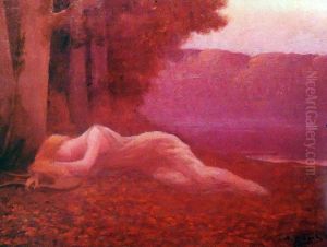 Nymphe endormie by Alphonse Osbert