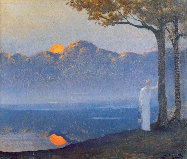 The muse at sunrise - view 1