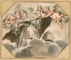 Saint Ambrose by (studio of) Rubens, Peter Paul