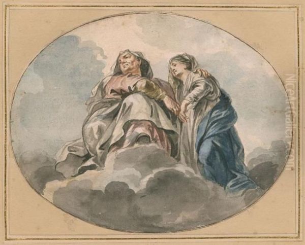 St. Anne and the Virgin - view 1