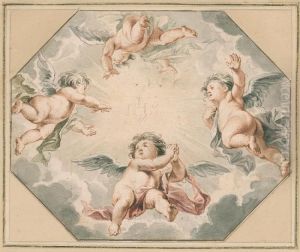 The name of Jesus by (studio of) Rubens, Peter Paul