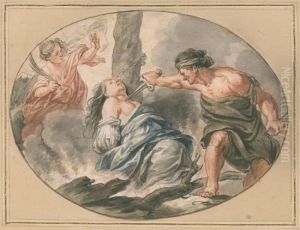 The martyrdom of Saint Lucy by (studio of) Rubens, Peter Paul