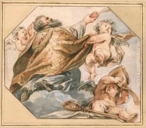 Saint Augustine by (studio of) Rubens, Peter Paul