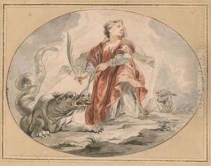 Saint Margaret by (studio of) Rubens, Peter Paul
