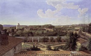 Ansicht von der Villa Malta nach Norden.