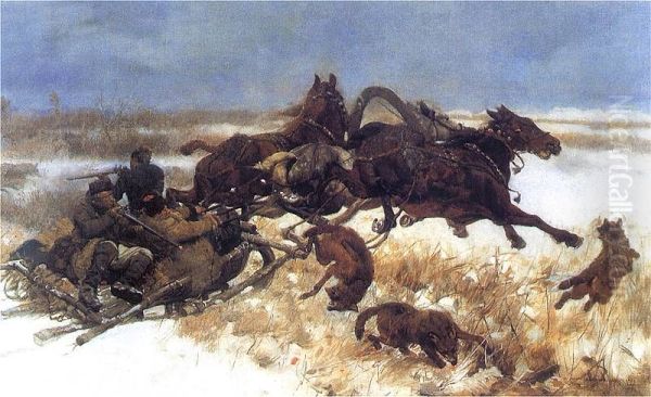 Wolves attack - view 1