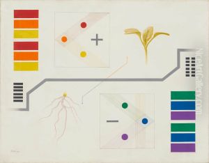 Diagram of Chau Divination (Heaven and Earth) by Noboru Kitawaki