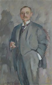 Portrait of Knud Christian Langaard Portrait of Knud Christian Langaard
