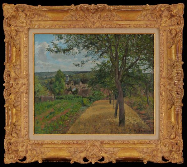 Orchards at Louveciennes - view 1