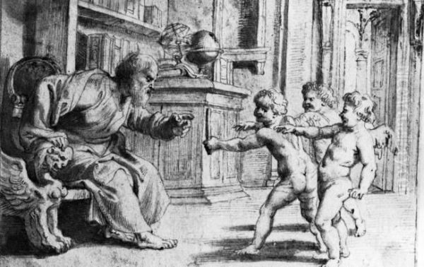 Vignette for F. Aguilon, Opticorum Libri Sex III., Antwerp 1613 - view 1