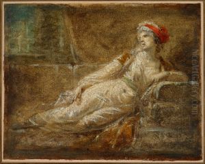 Reclining Woman by Heinrich Fuger