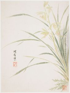 Epidendrum Blossom from a Flower Album of Ten Leaves by Xiang Shengmo