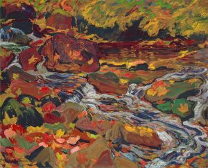 Leaves In the Brook