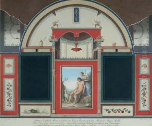 Venere E Amorini: Four Plates