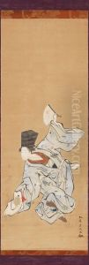 Sanbaso Dancer by Kitao Shigemasa