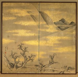 Spring Landscape by Kishi Ganku