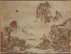 Imaginary Landscape by Hyakusen