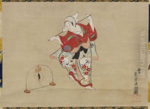 Actor Arashi Sangoro I Performing the "Catching the Fox" Dance