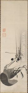 Spiny Lobster by Ito Jakuchu