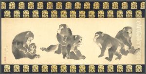Monkeys by Mori Kansai