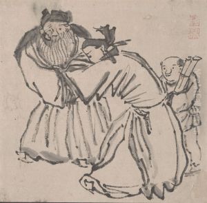 Scholars Meet to Look at Paintings by Ki Baitei