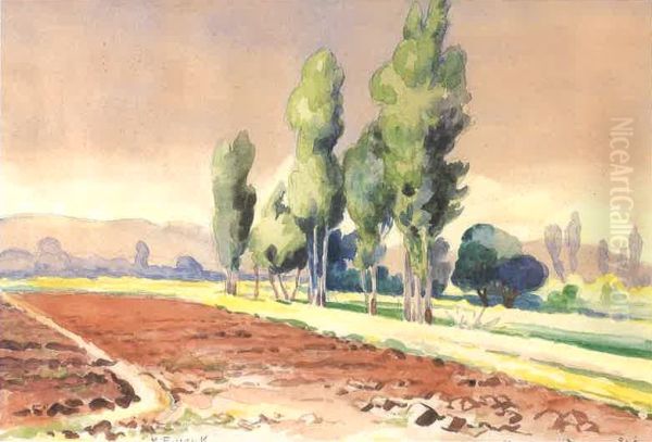 Paysage De La Bekaa. - view 1