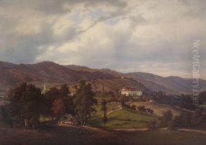 Landscape of Central Bohemian Uplands