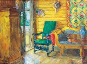 Interior from Vendelsborg, Vollen in Asker
